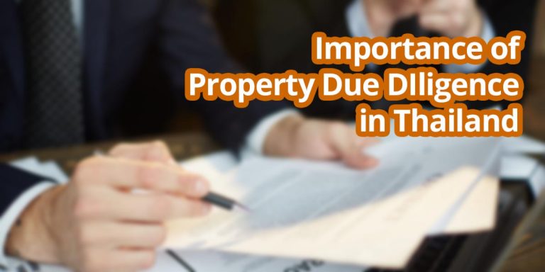 Property Due Diligence Thailand
